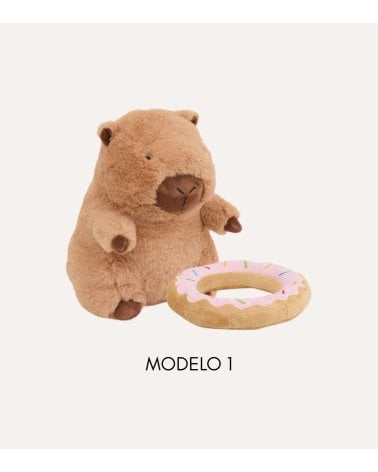 Peluche de Capibara Apy para Decoración Infantil de Poliéster