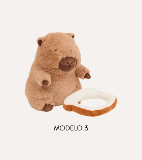 Peluche de Capibara Apy para Decoración Infantil de Poliéster