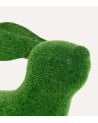 Figura Decorativa Conejo con Efecto Césped para Exteriores