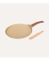 Sartén Crepera Hamony de Aluminio con Paleta de Madera