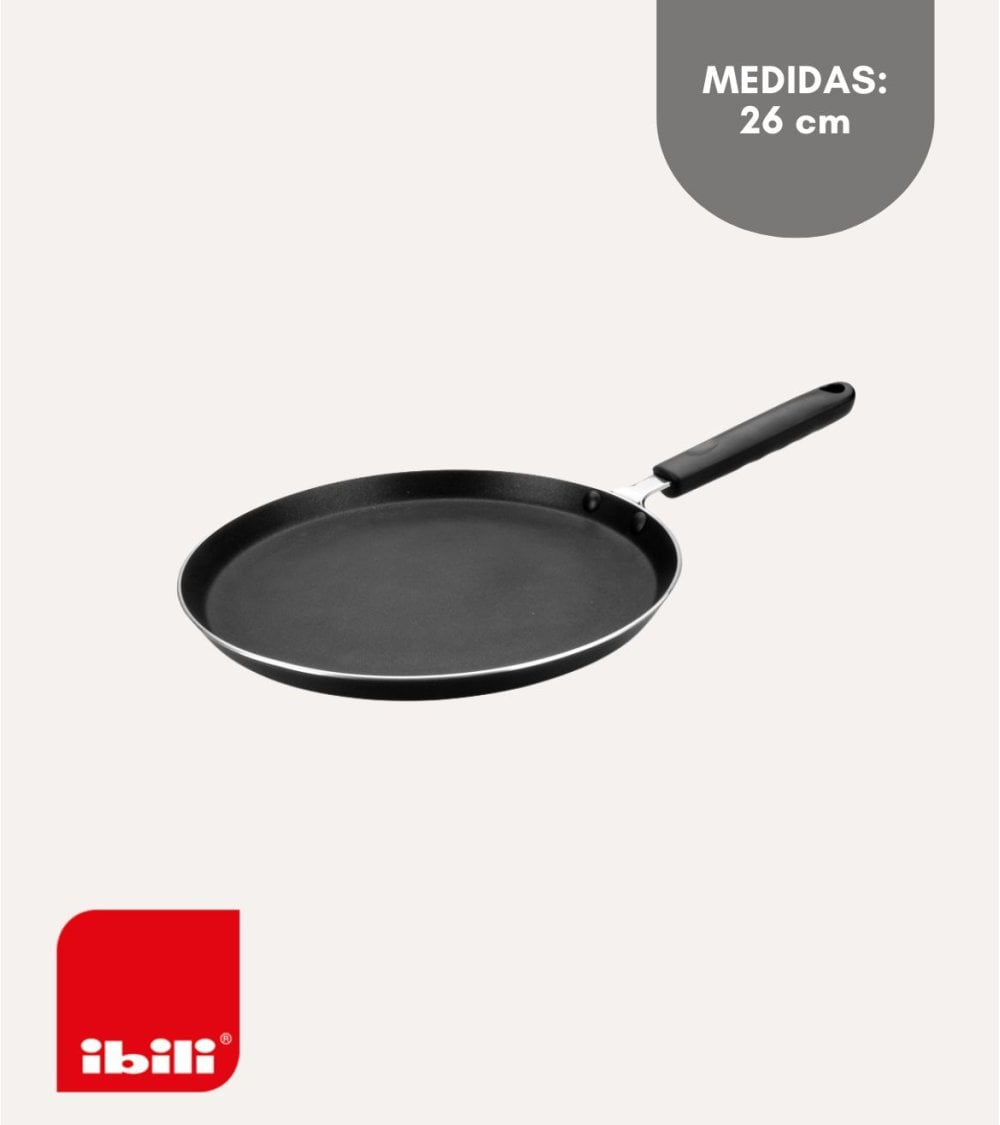 Sartén Crepera Indubasic de Aluminio