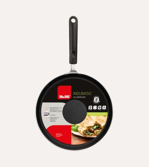 Sartén Crepera Indubasic de Aluminio