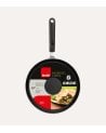 Sartén Crepera Indubasic de Aluminio