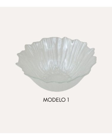 Cuenco Flor de Hada de Vidrio Tintado