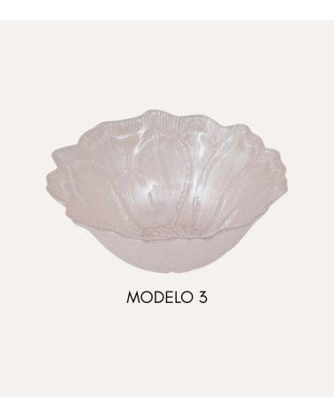 Cuenco Flor de Hada de Vidrio Tintado