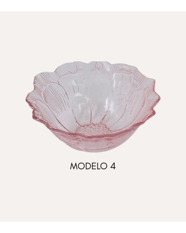 Cuenco Flor de Hada de Vidrio Tintado