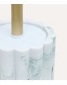 Escobilla de Baño Marby Efecto de Mármol de Poliresina
