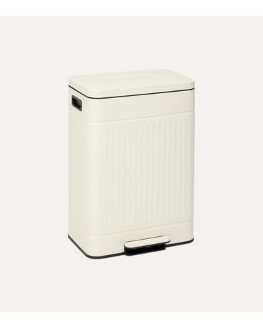 Cubo de Basura Nova Doble 30 L + 30 L de Metal y Plástico