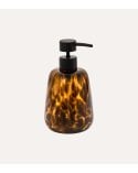 Dispensador de Jabón Animal Print de Vidrio Tintado