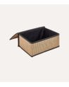 Caja Rectangular Stemy con Tapa de Bambú