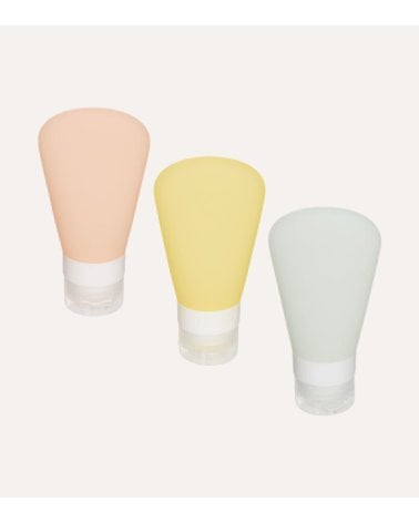 Neceser de Viaje Sunny con 6 Accesorios de Silicona