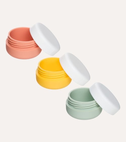 Neceser de Viaje Sunny con 6 Accesorios de Silicona