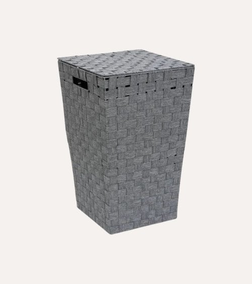 Cesta para la Ropa Lise de Poliéster y Metal