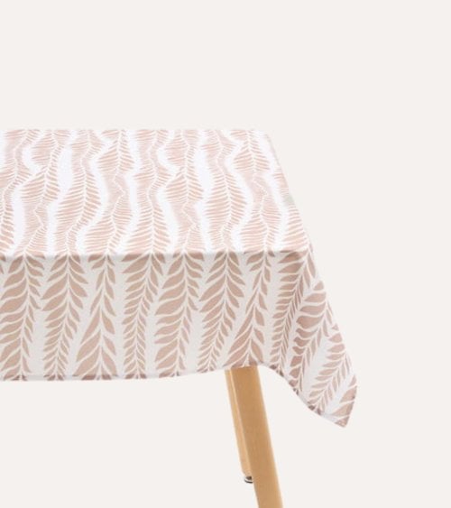 Mantel Antimanchas Oceania con Espigas de Poliéster