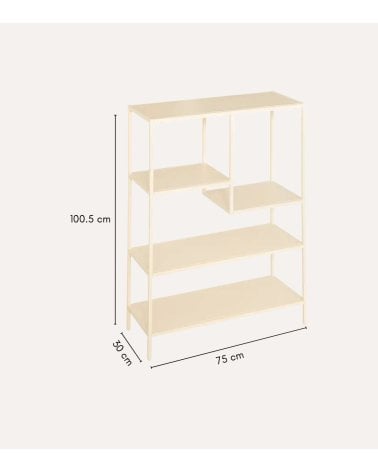 Estantería Baja Gota con 5 Niveles de Acero