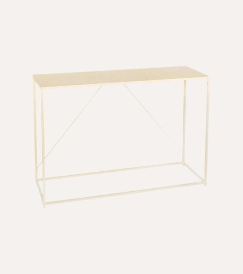 Consola Gota Minimalista de Acero