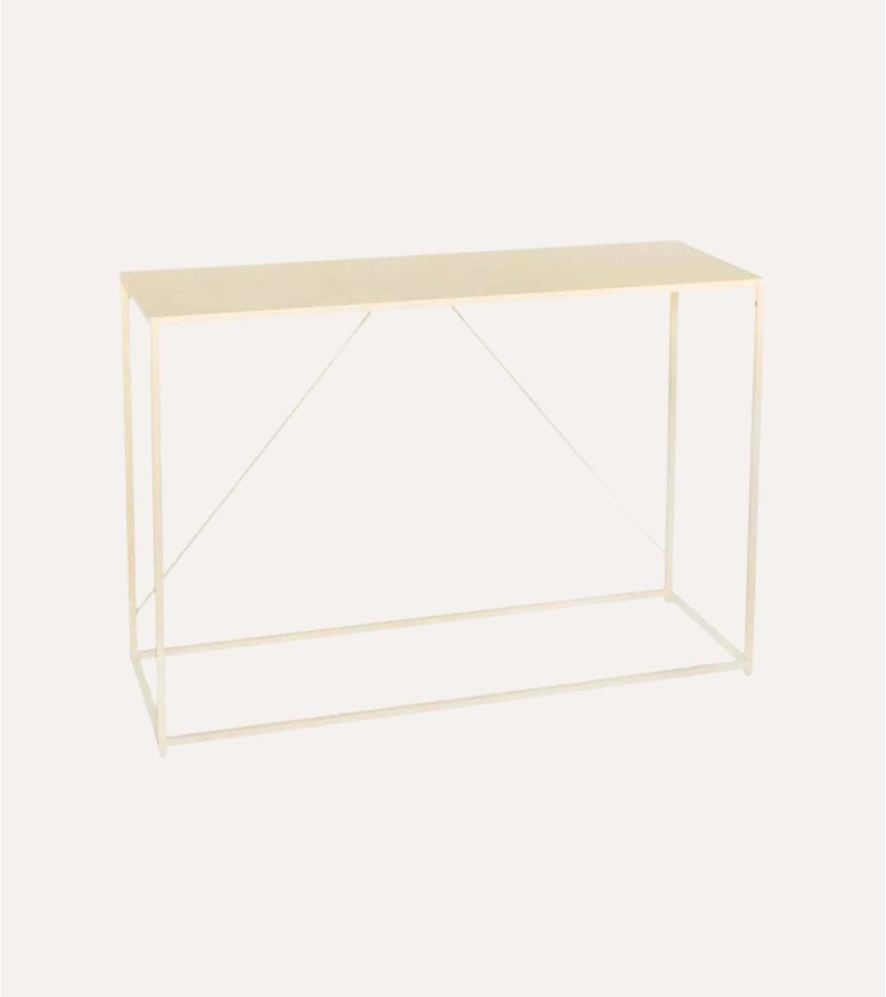Consola Gota Minimalista de Acero