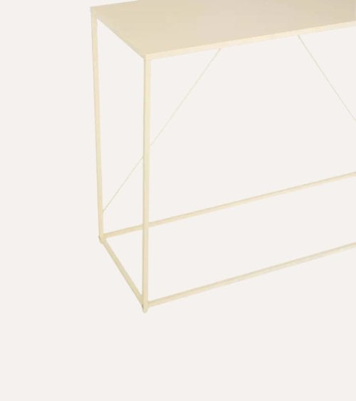 Consola Gota Minimalista de Acero