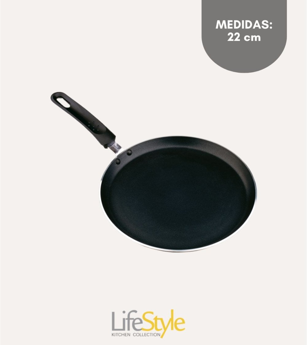 Sartén Crepera Luxe de Aluminio