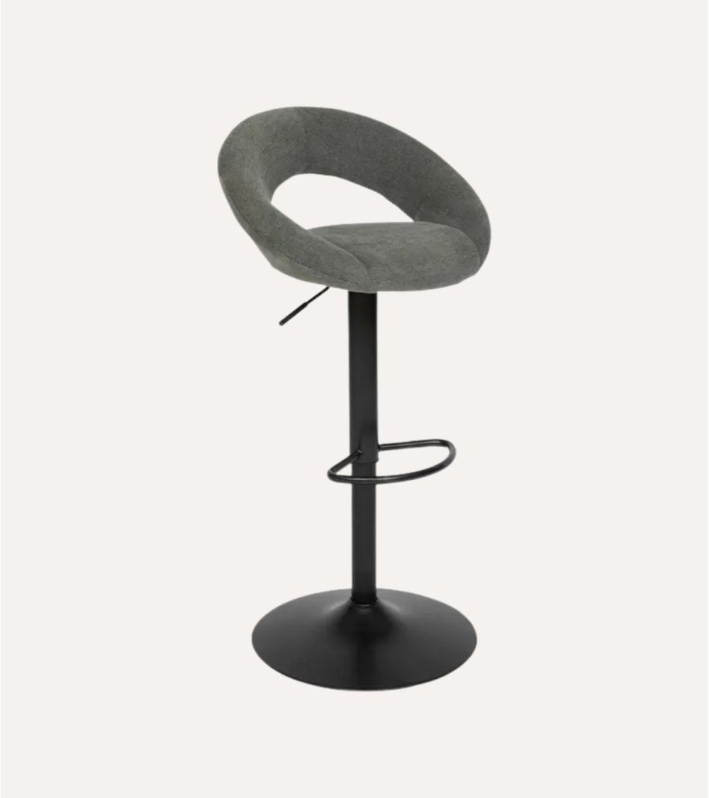 Silla de Bar Alta Sasha de Acero