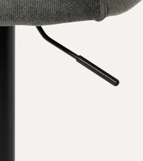 Silla de Bar Alta Sasha de Acero