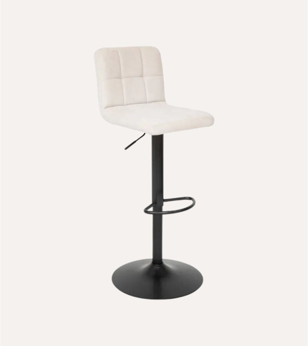 Silla de Bar Alta Delek Ajustable de Metal