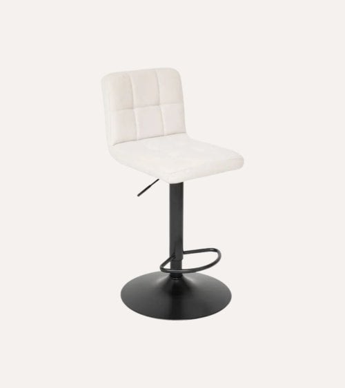 Silla de Bar Alta Delek Ajustable de Metal