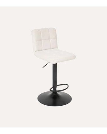 Silla de Bar Alta Delek Ajustable de Metal