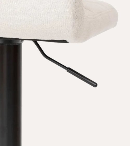 Silla de Bar Alta Delek Ajustable de Metal