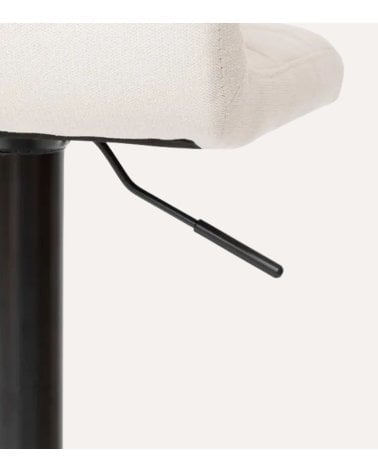 Silla de Bar Alta Delek Ajustable de Metal