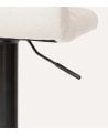 Silla de Bar Alta Delek Ajustable de Metal