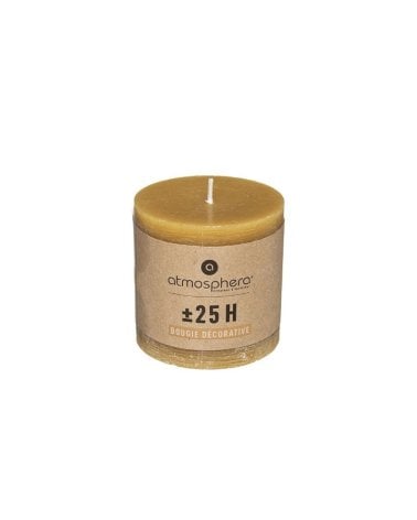 Vela Cilindro Decorativa Rústica -5