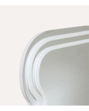 Espejo de Pared Wavy con Luz LED