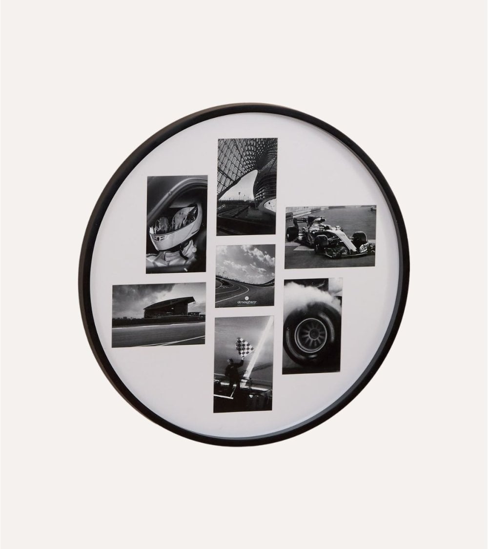 Marco de Fotos Múltiple Alice Redondo para 7 Fotos de MDF