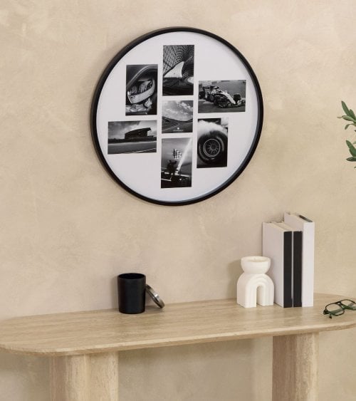 Marco de Fotos Múltiple Alice Redondo para 7 Fotos de MDF