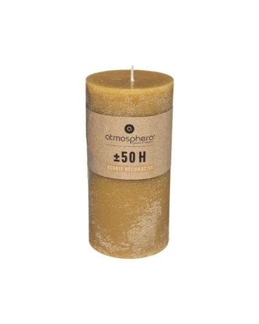 Vela Cilindro Decorativa Rústica -10