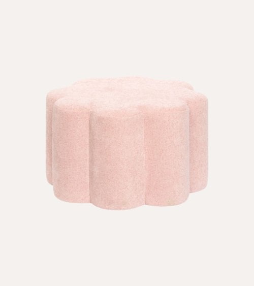 Puff Hada en Forma de Flor de MDF