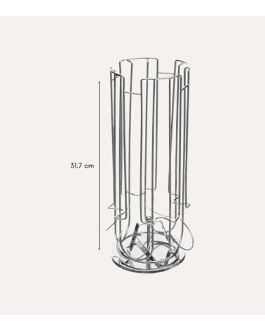 Portacápsulas Giratorio para 24 Cápsulas de Metal
