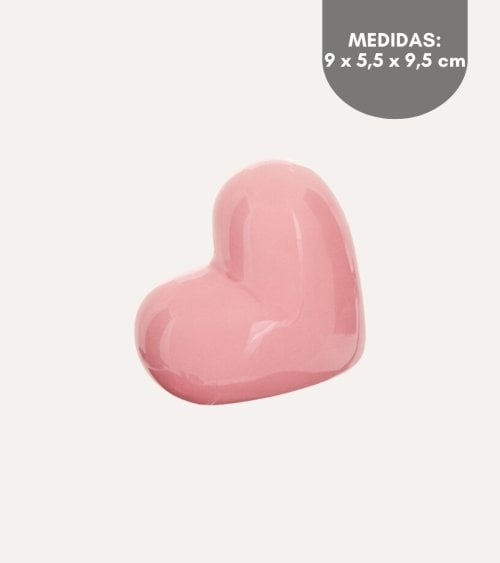 Figura Decorativa Corazón Valentine de Dolomita