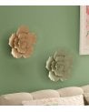 Decoración de Pared Flor Folk de Metal