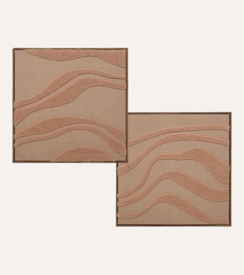 Cuadro Lienzo Noélie con Relieve de Borreguillo