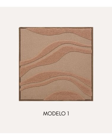 Cuadro Lienzo Noélie con Relieve de Borreguillo