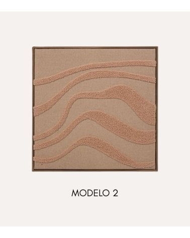 Cuadro Lienzo Noélie con Relieve de Borreguillo