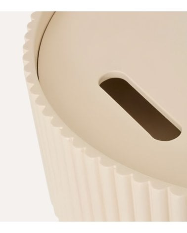 Mesa Auxiliar Juna con Compartimiento de Metal y MDF
