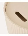 Mesa Auxiliar Juna con Compartimiento de Metal y MDF