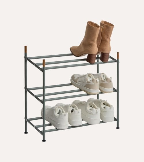 Zapatero Extensible Cassie 6 a 12 Pares de Metal