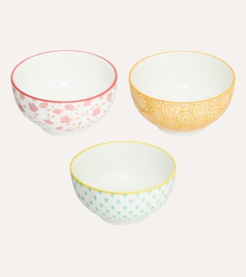 Cuenco India de Porcelana