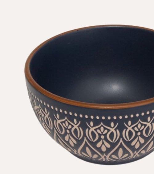 Cuenco Inés Estilo Hindú con de Gres