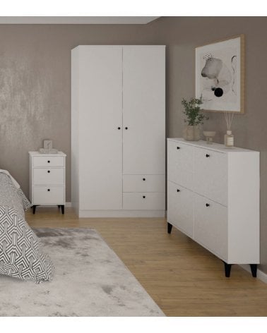 Zapatero Soft con 4 Trampones de Melamina