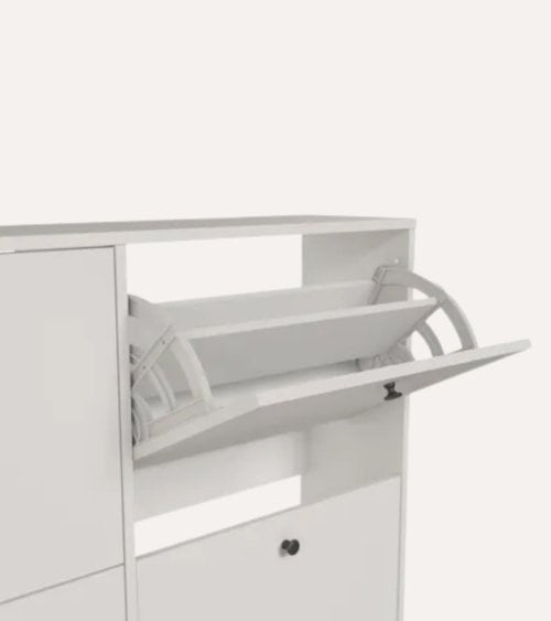 Zapatero Soft con 4 Trampones de Melamina